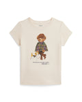 Ralph Lauren Girls Polo Bear Cotton Jersey tee
