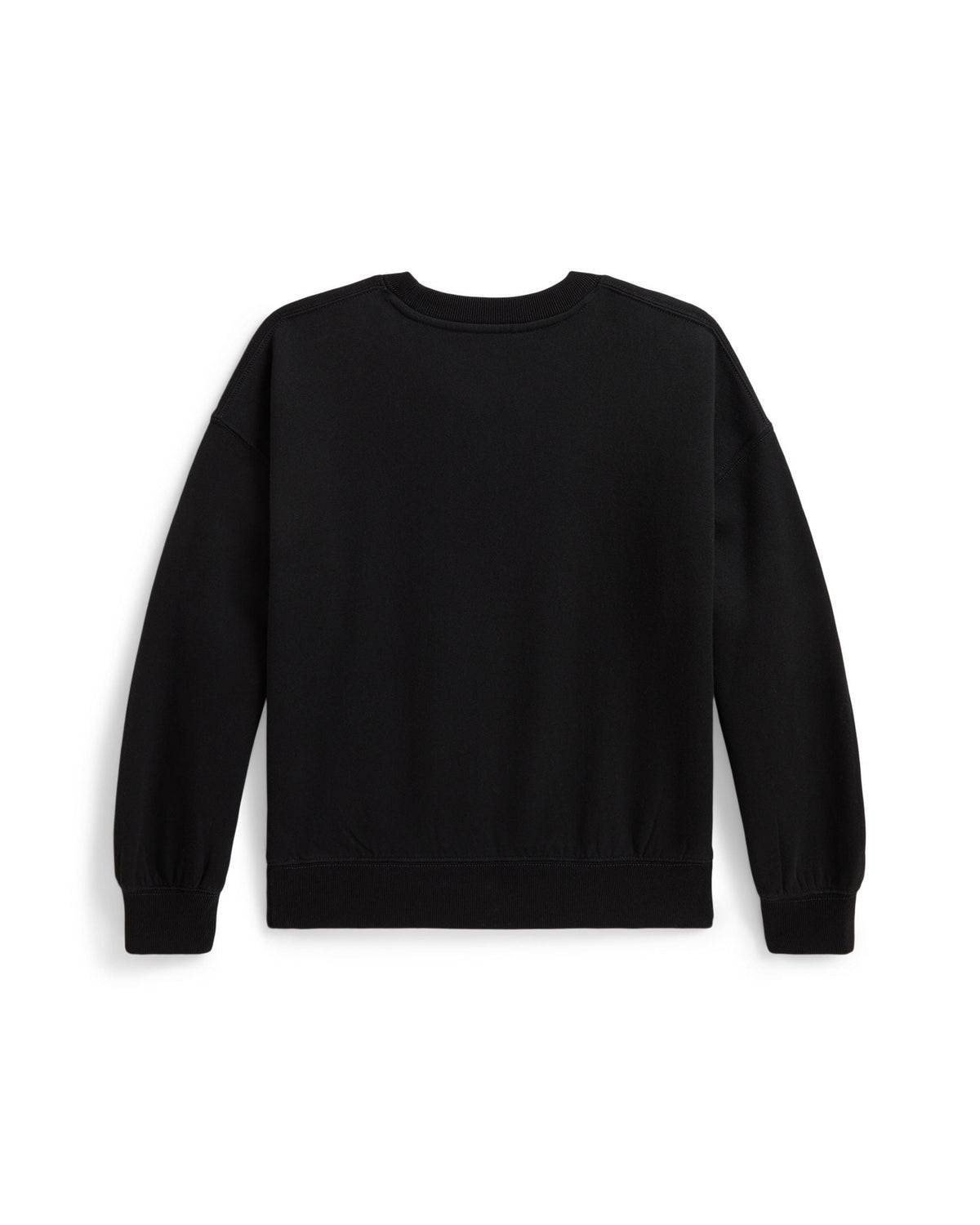 Ralph Lauren Girls Polo Bear Fleece Sweatshirt black