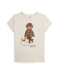 Ralph Lauren Mini Girls Polo Bear Cotton Jersey Tee