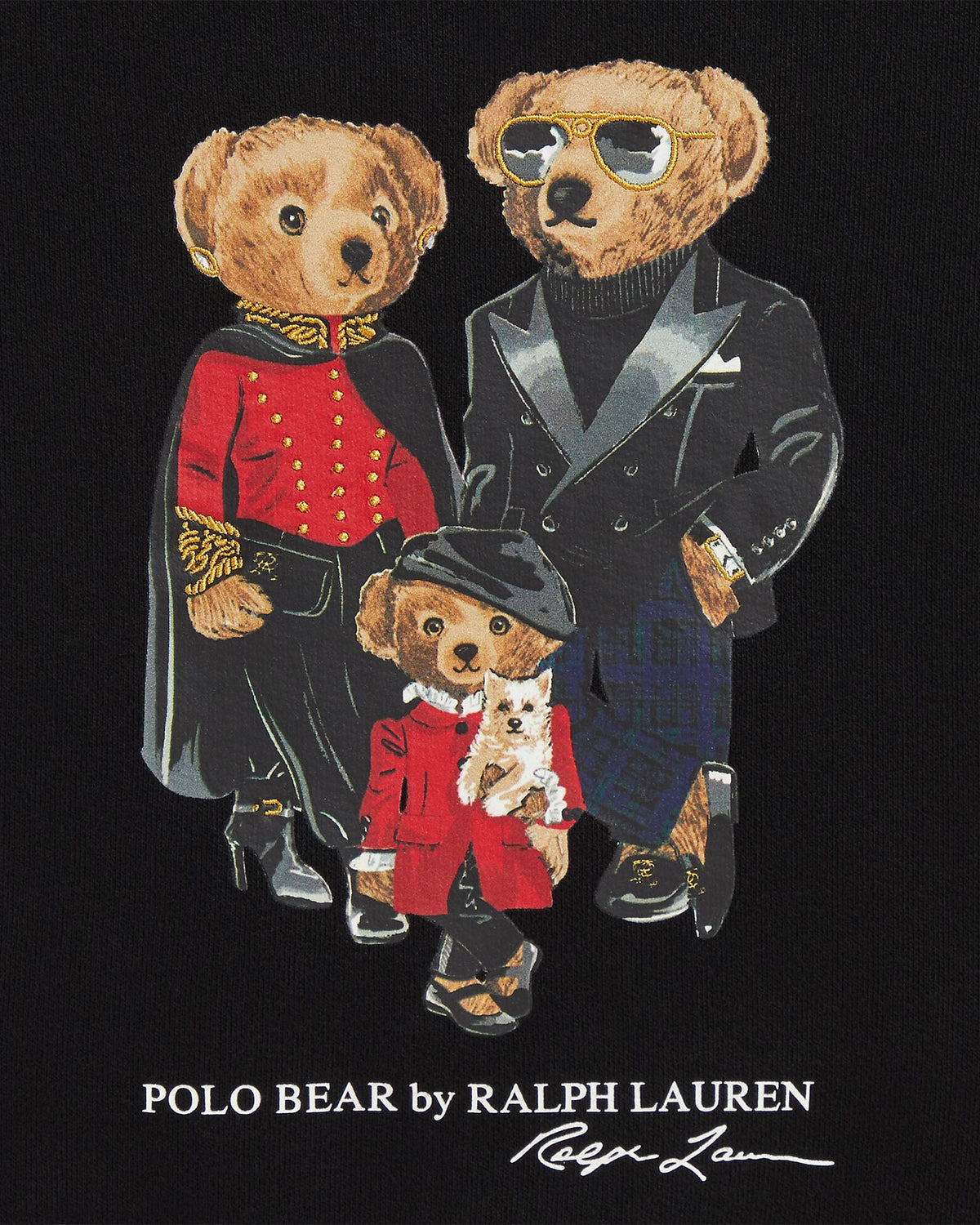 Ralph Lauren Mini Girls Polo Bear Fleece Sweatshirt