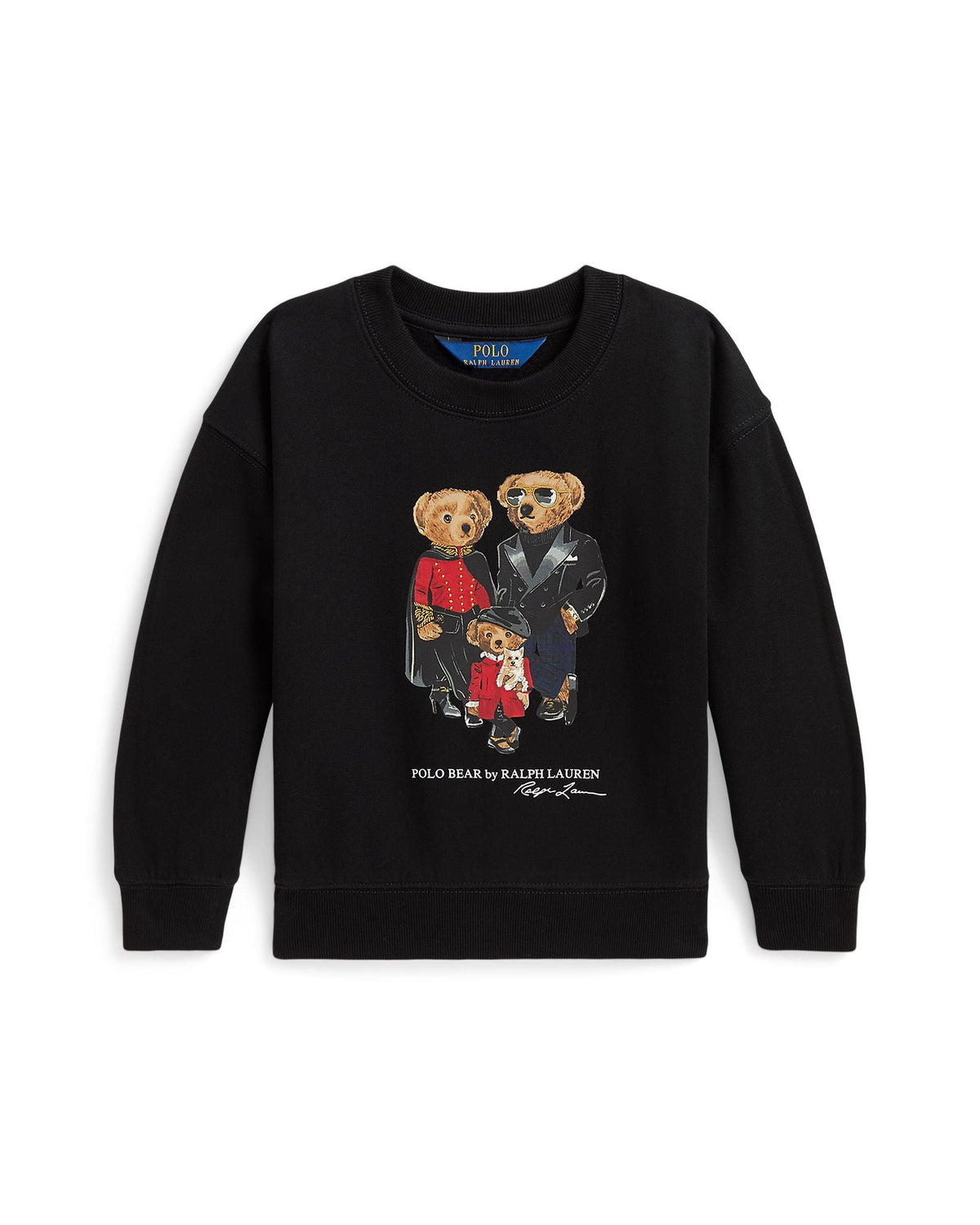 Ralph Lauren Mini Girls Polo Bear Fleece Sweatshirt