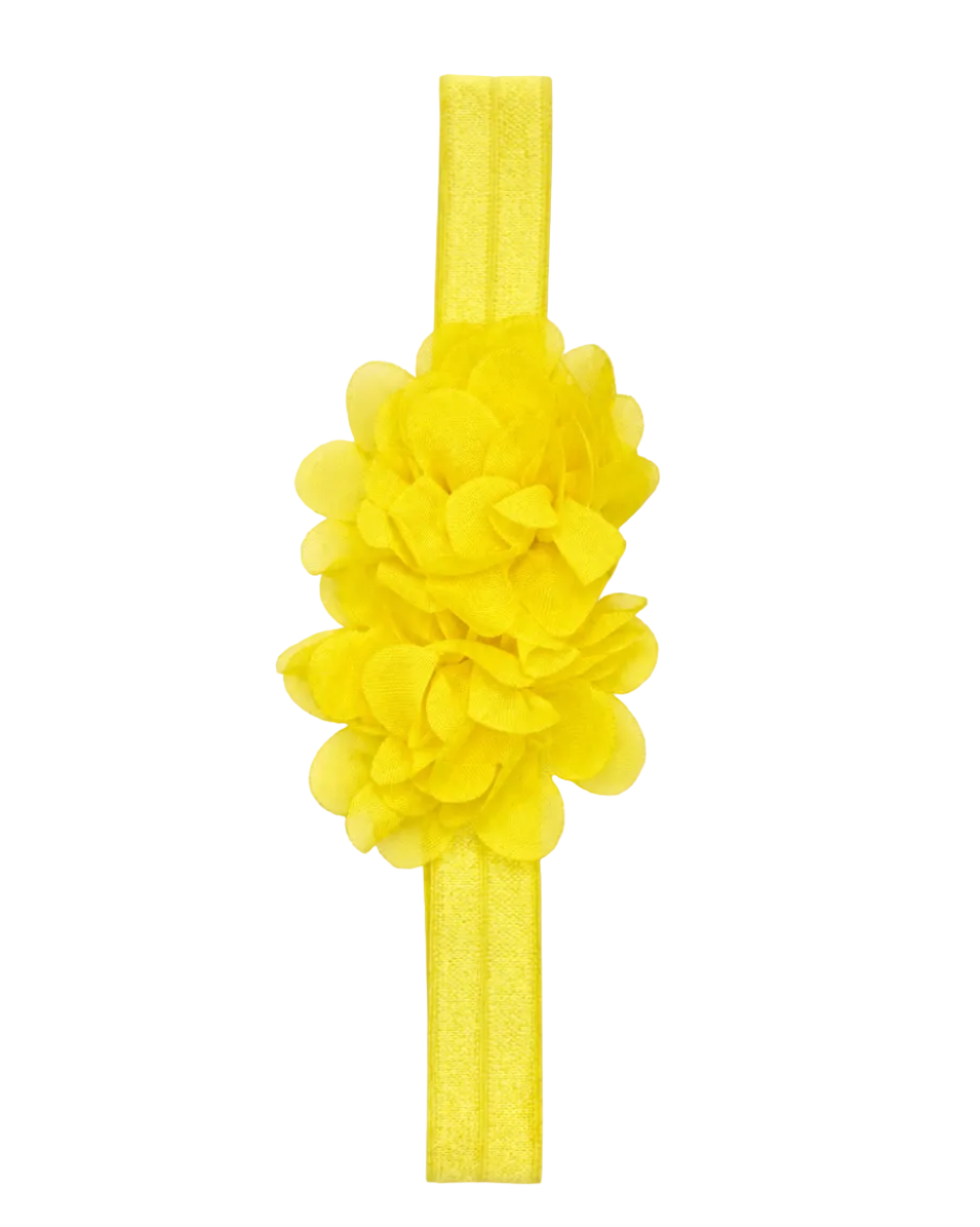 Rosie Floral Nylon Baby Headband
