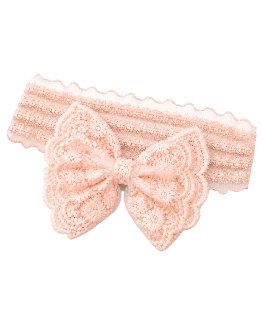 Rosie Lace Bow Headband