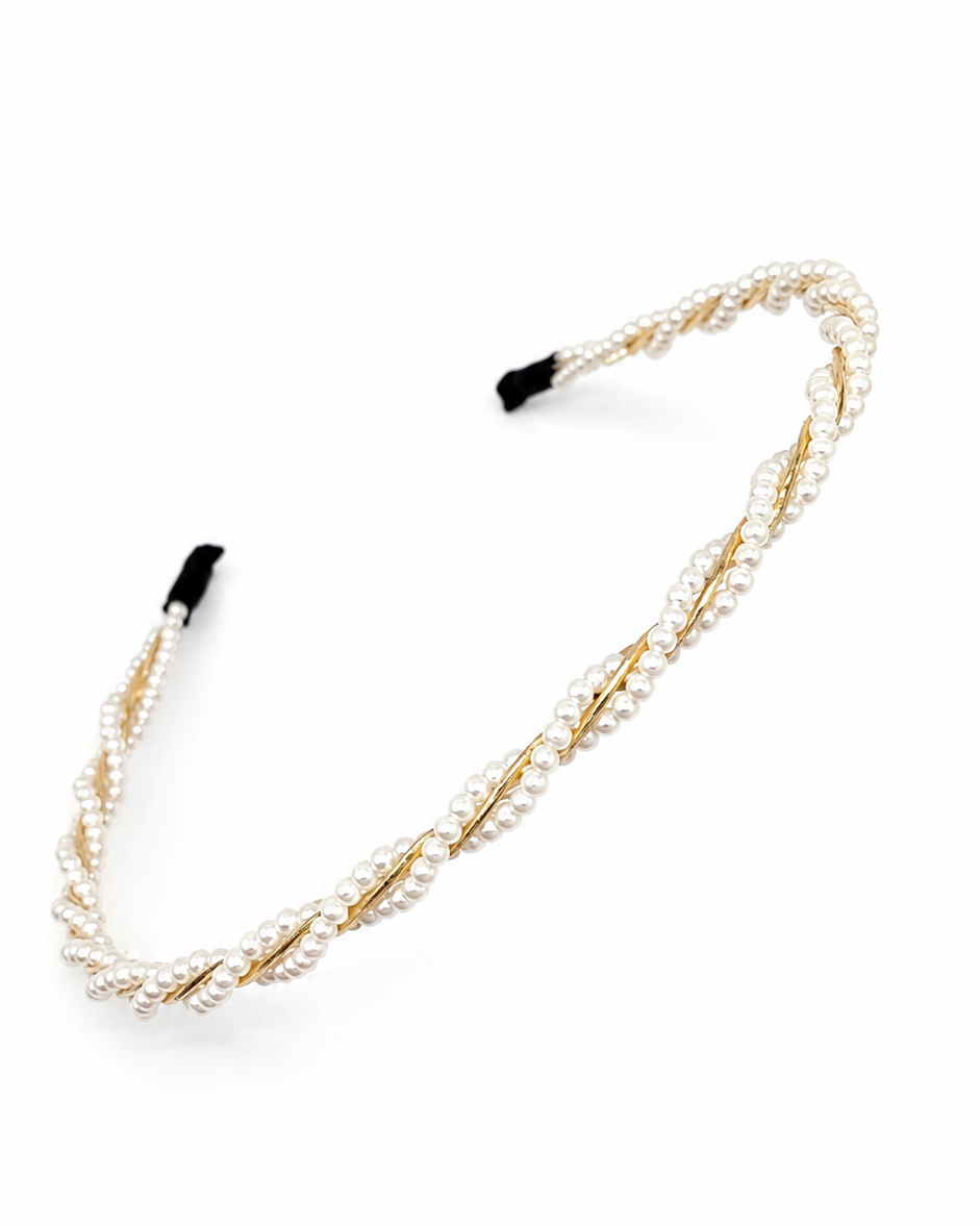 Rosie Pearl Detail Thin Headband