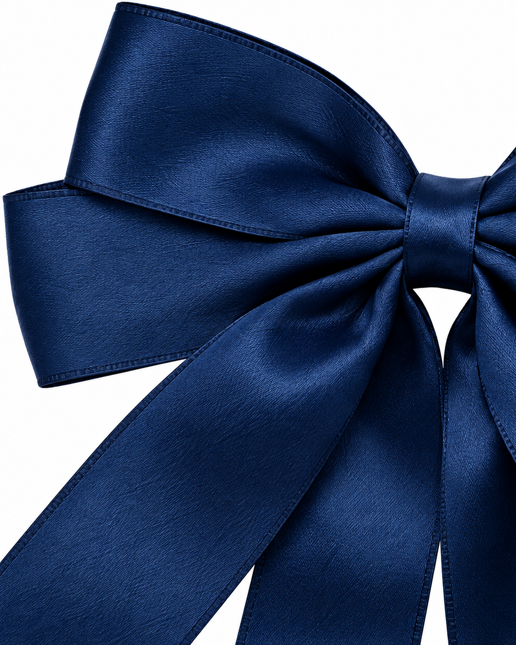 Rosie Satin Ribbon Bow Hair Clip