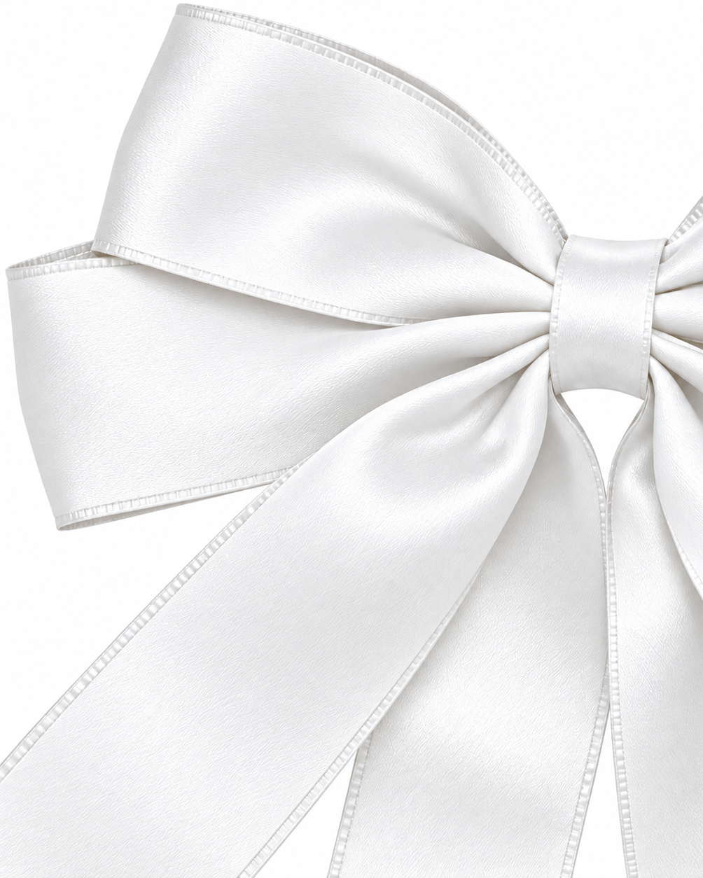 Rosie Satin Ribbon Bow Hair Clip