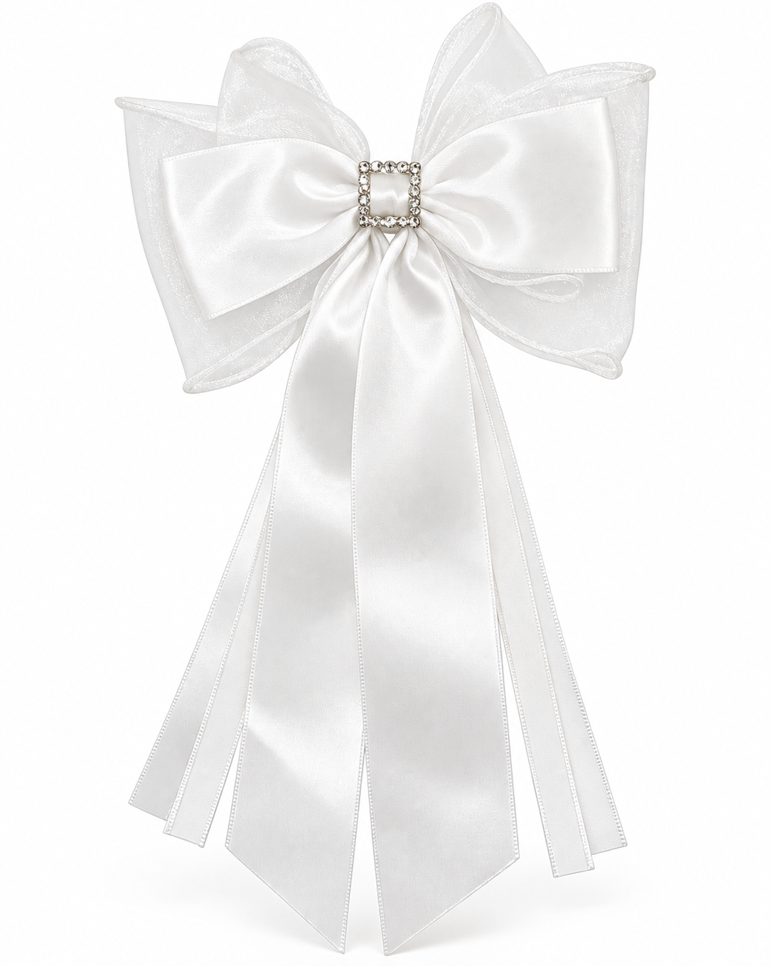 Rosie Sheer Bow Hair Clip