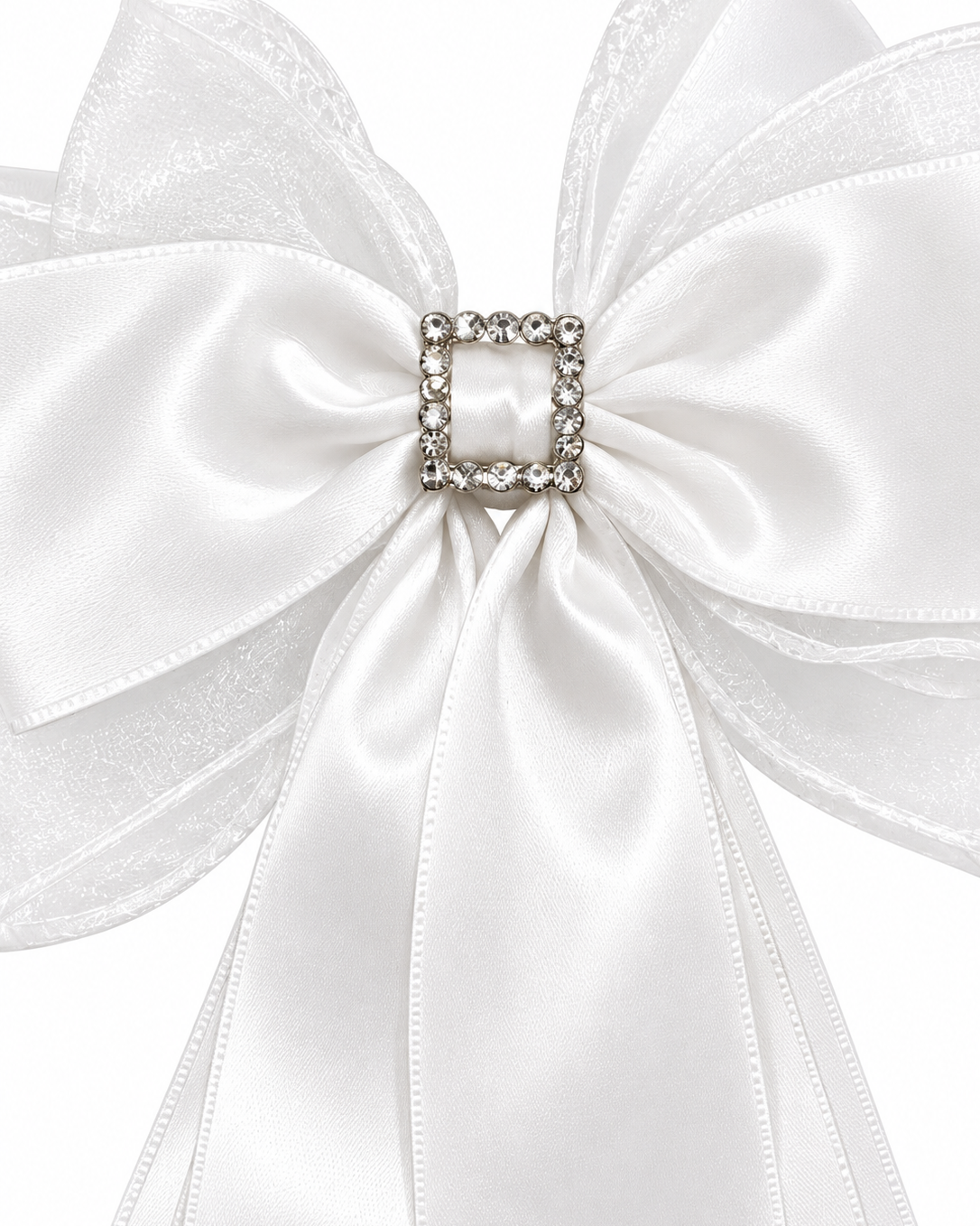 Rosie Sheer Bow Hair Clip