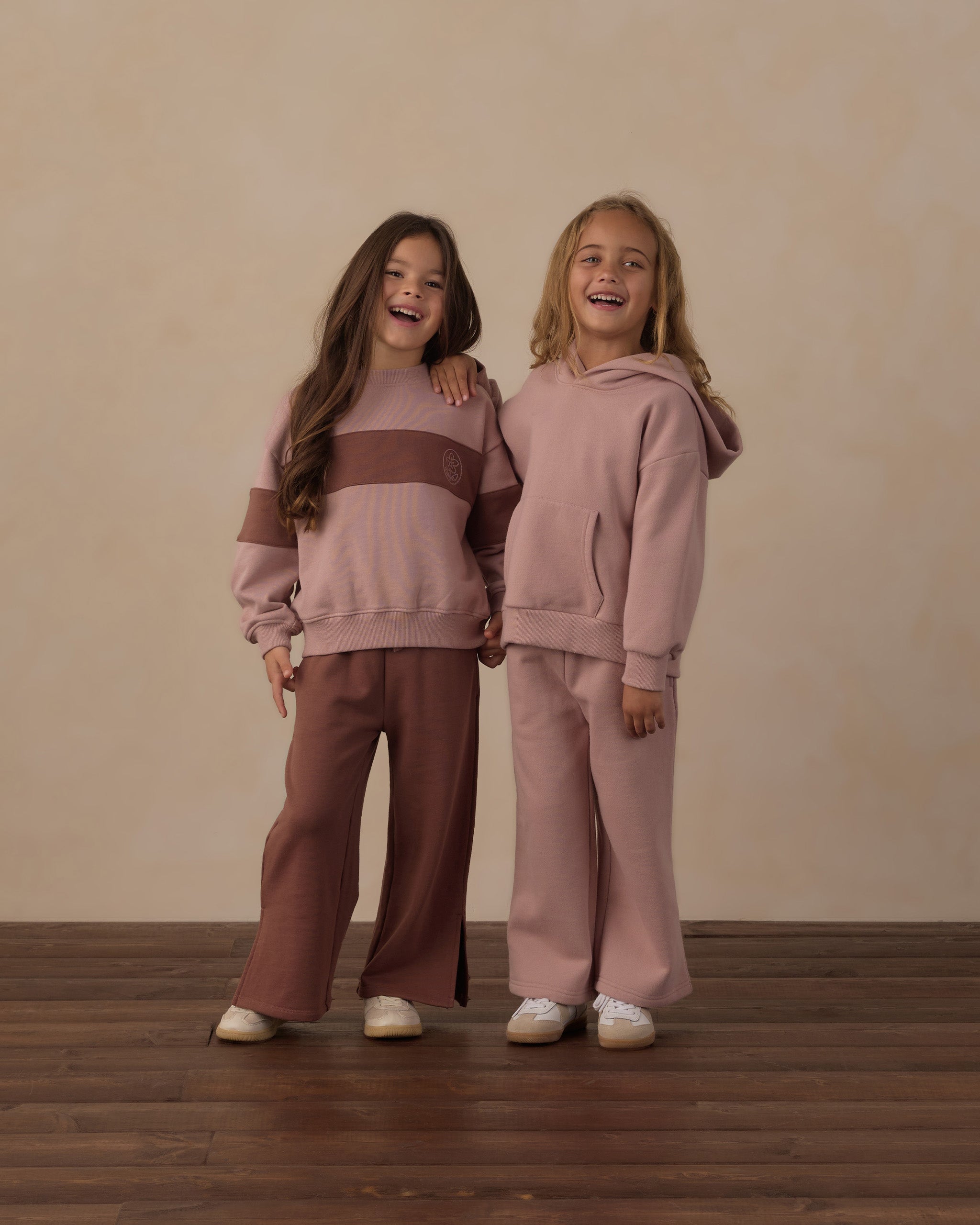 Rylee + Cru Girls Wide Leg Sweatpants