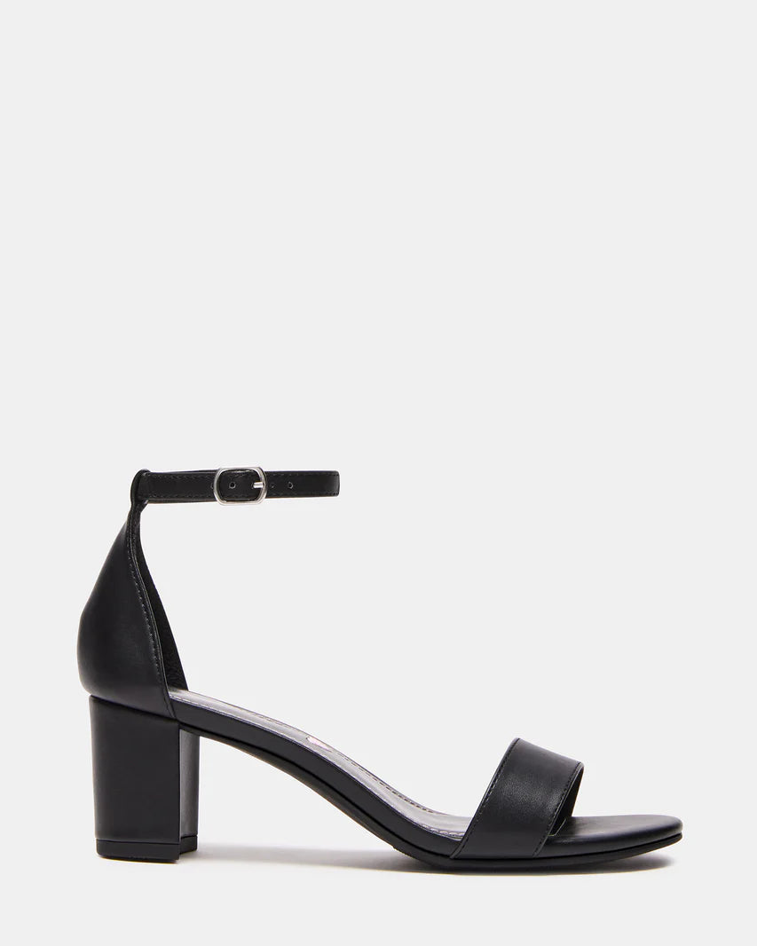 Steve Madden Kids Carrson Black Smooth Shoes