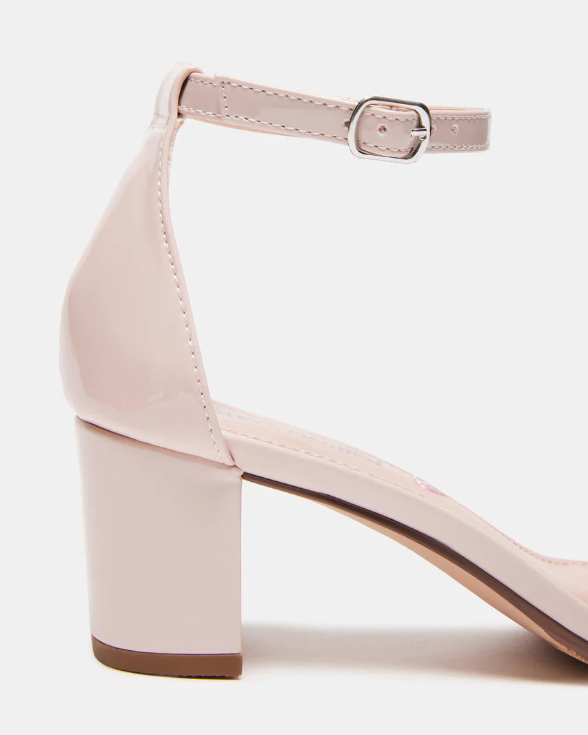 Steve Madden Kids Carrson Blush Patent Shoes