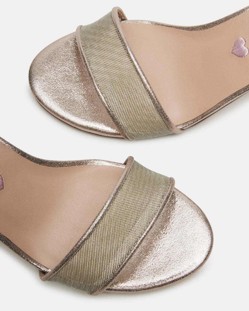 Steve Madden Kids Carrson Gold Mesh Heels