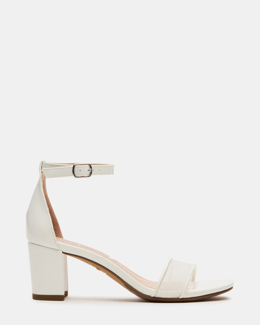 Steve Madden Kids Carrson White Mesh