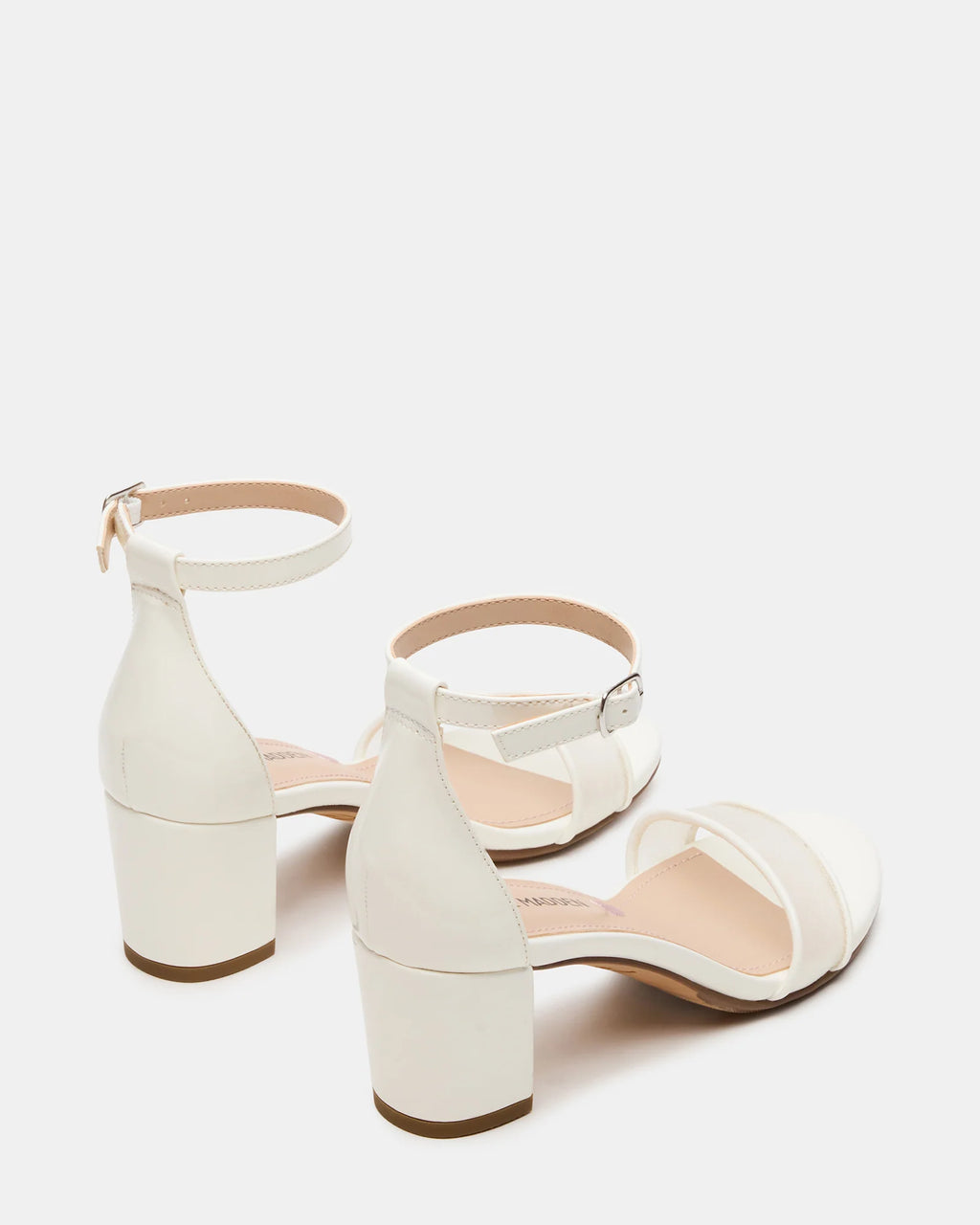 Steve Madden Kids Carrson White Mesh