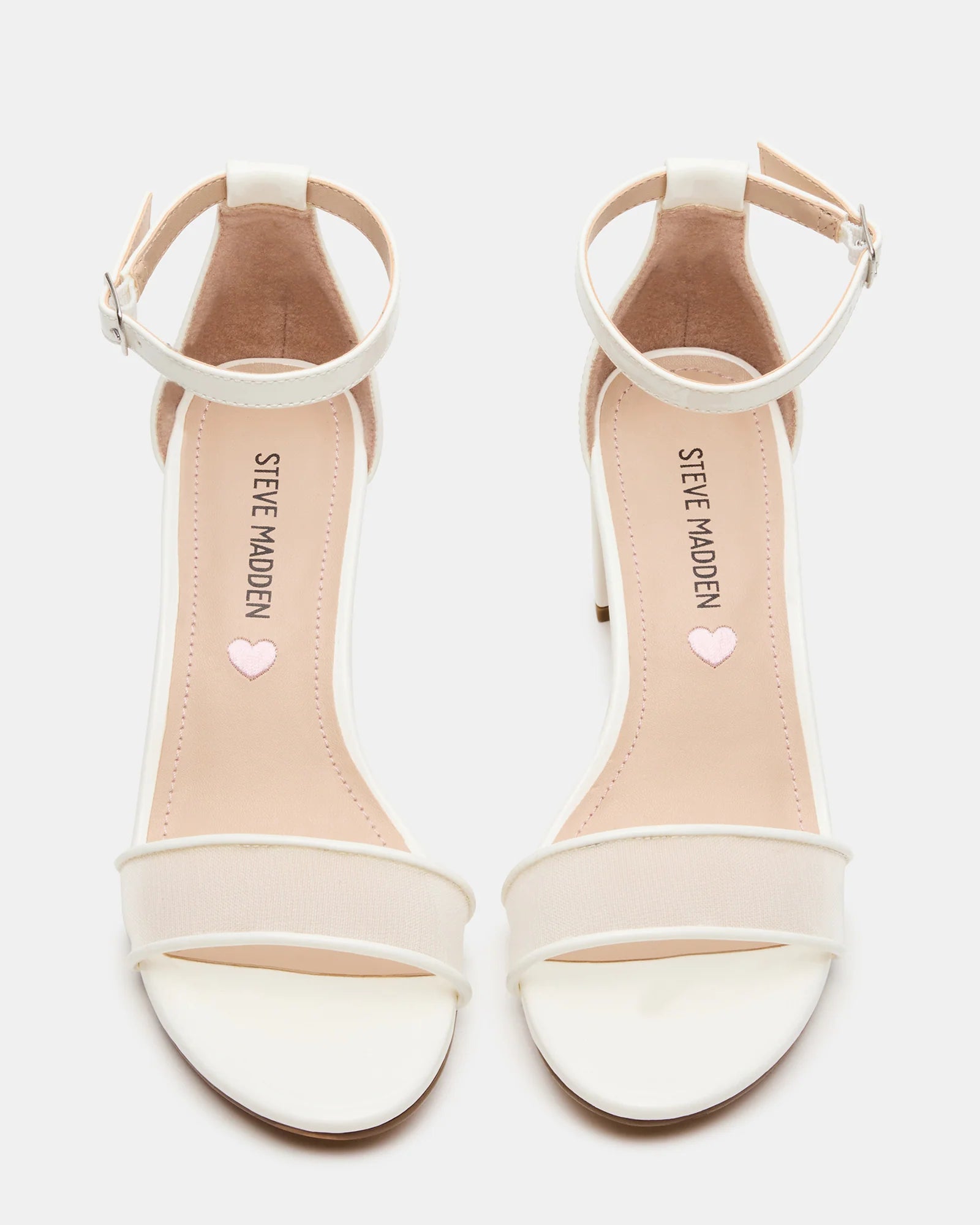 Steve Madden Kids Carrson White Mesh