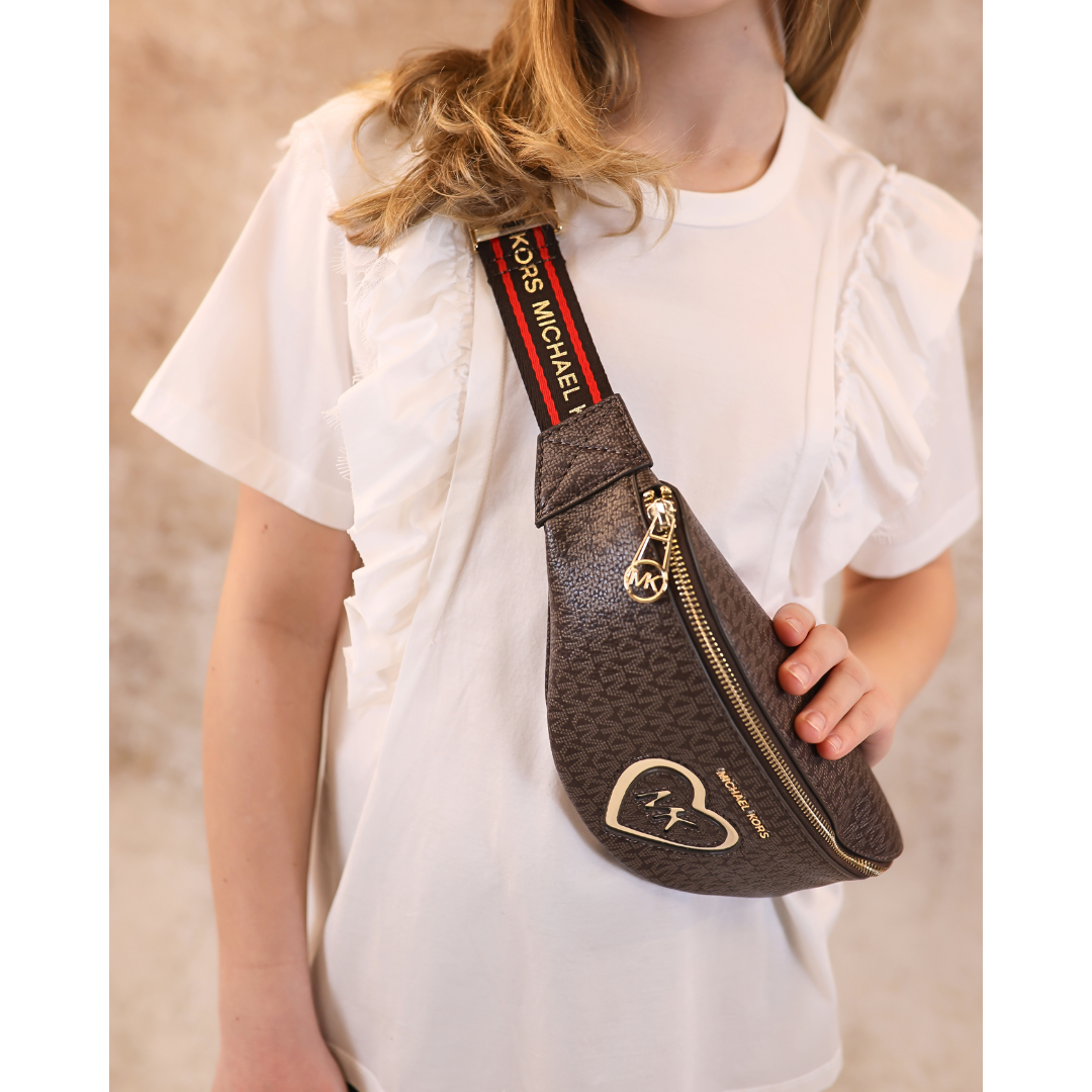 Michael Kors Leather Fanny Pack Brown R10156 319 NorthGirls