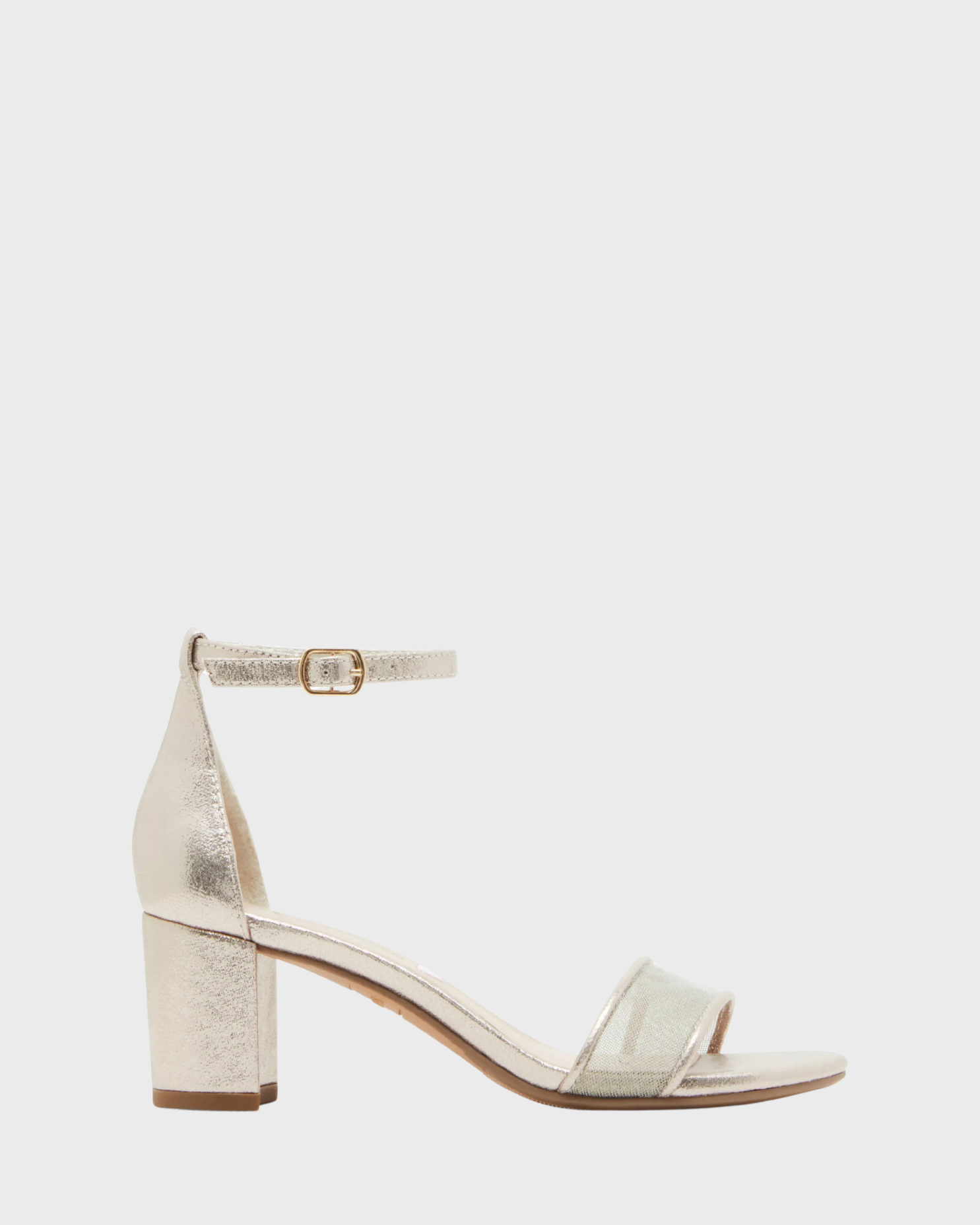 Steve Madden Kids Carrson Gold Mesh Heels