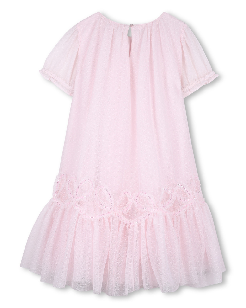 Billie Blush Girls Tulle Dress_ U21833