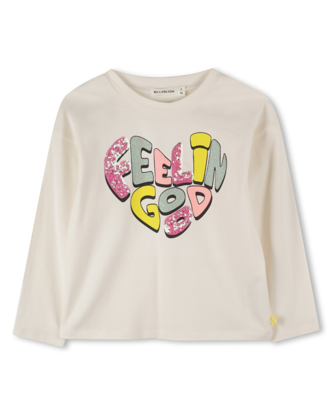 Billie Blush Girls Feelin Good T-Shirt_ U21424