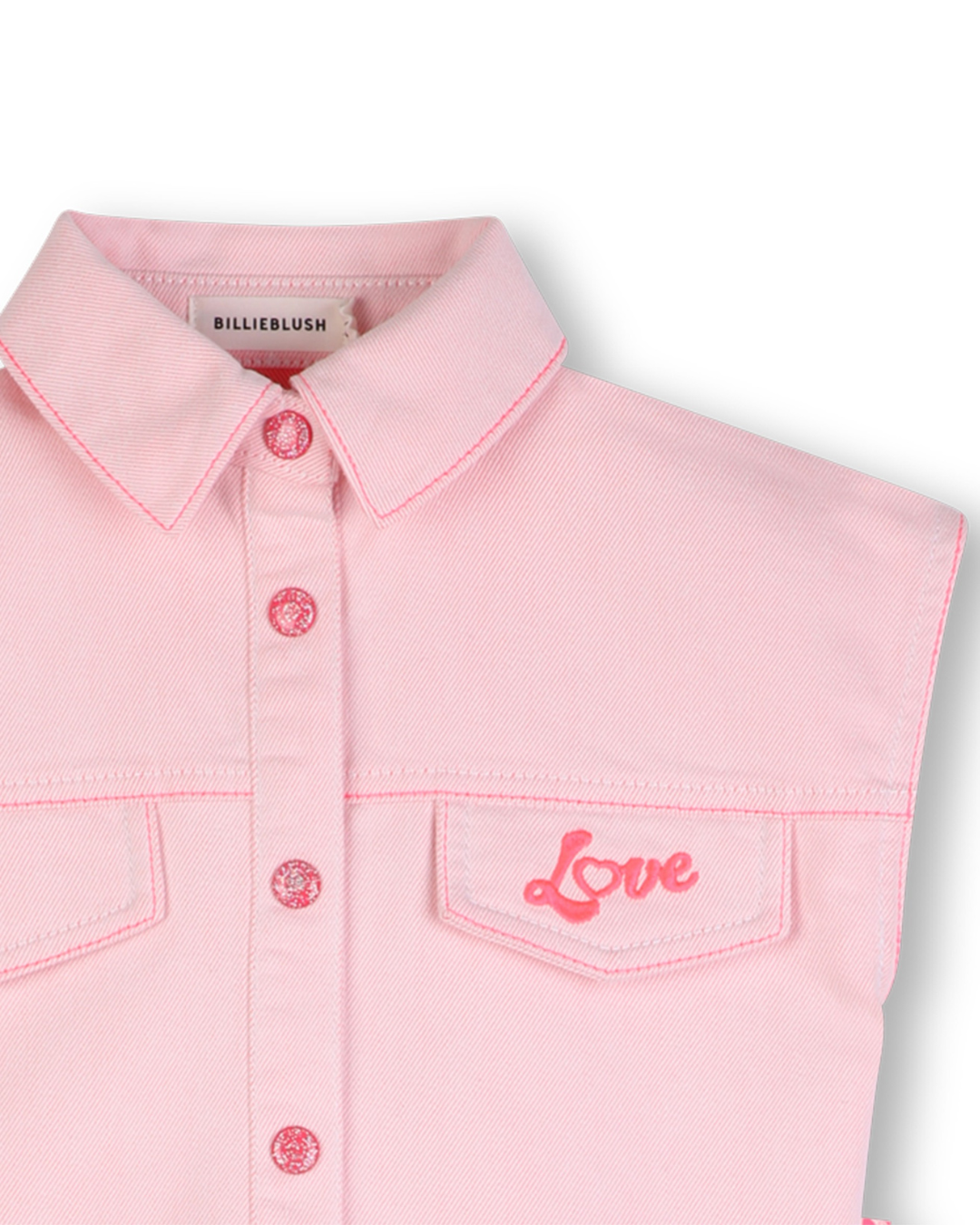 Billie Blush Girls Sleeveless Dress_ U21824