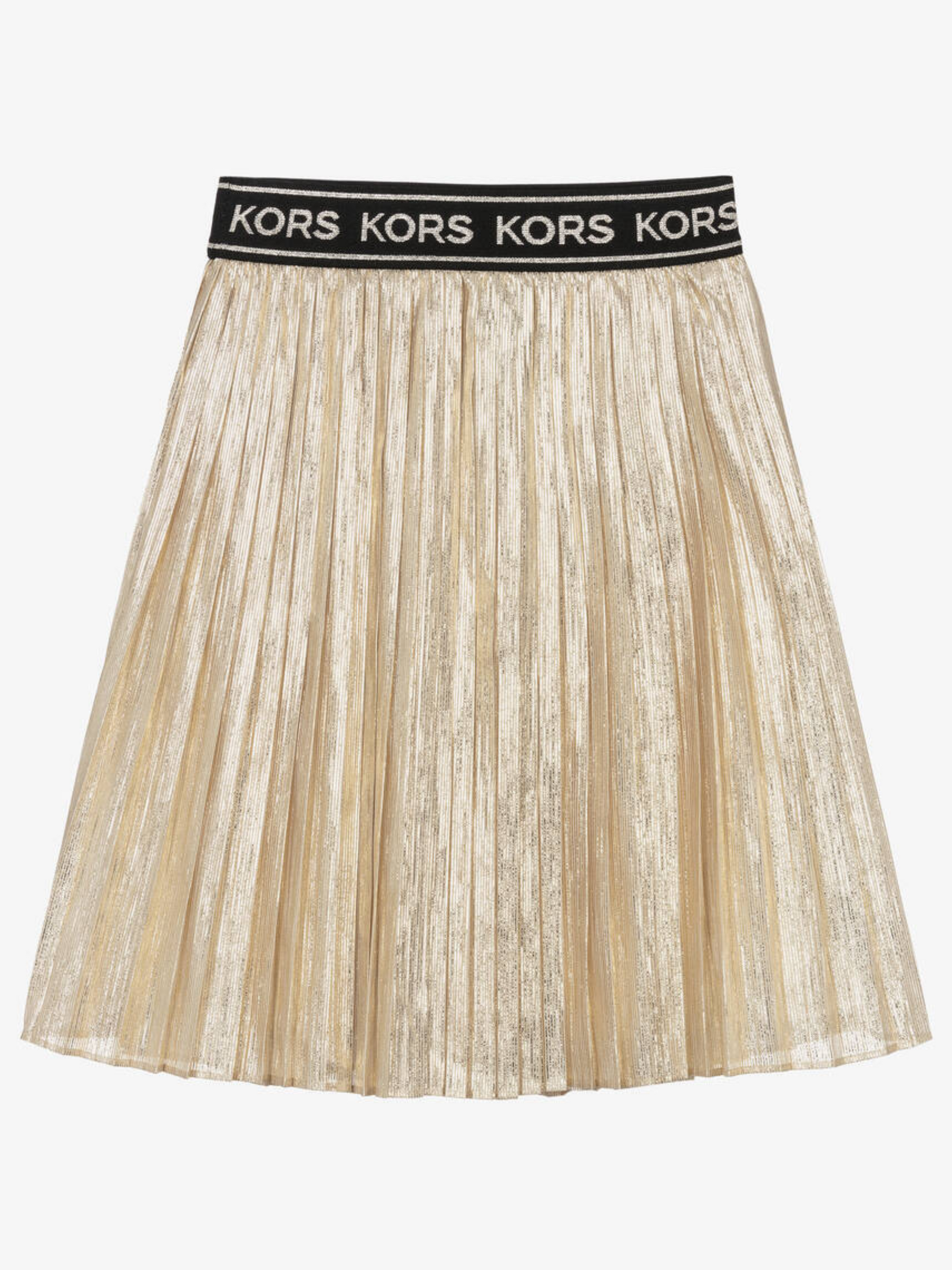 Dkny gold 2024 pleated skirt