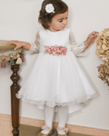 Abel & Lula Baby Girl Flower Lace Dress - NorthGirls