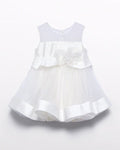 Abel & Lula Baby Girls Combined Shantung Dress_ 5001 - NorthGirls
