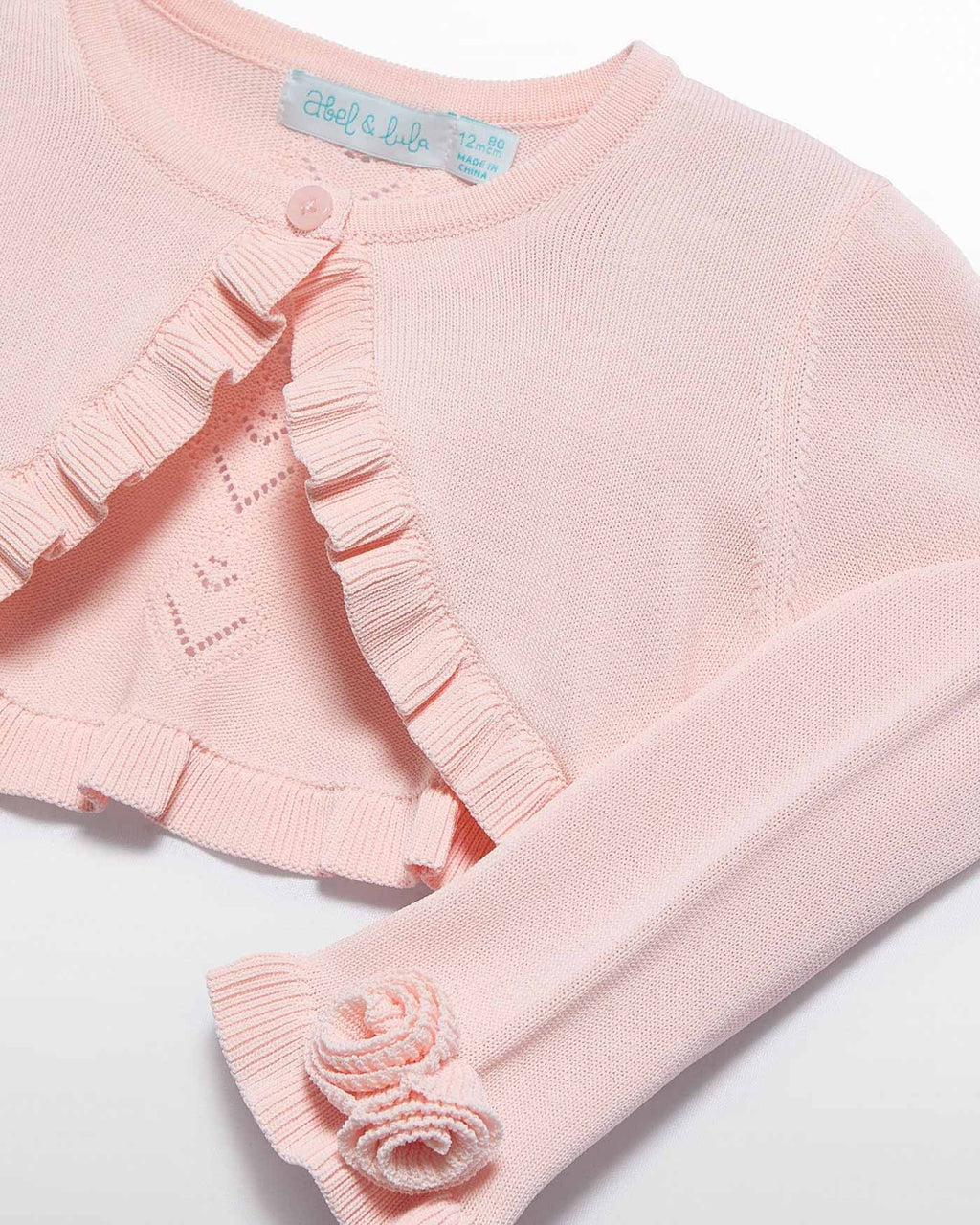 Abel & Lula Baby Girls Knit Bolero_ 5381 - NorthGirls