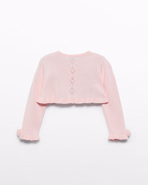 Abel & Lula Baby Girls Knit Bolero_ 5381 - NorthGirls