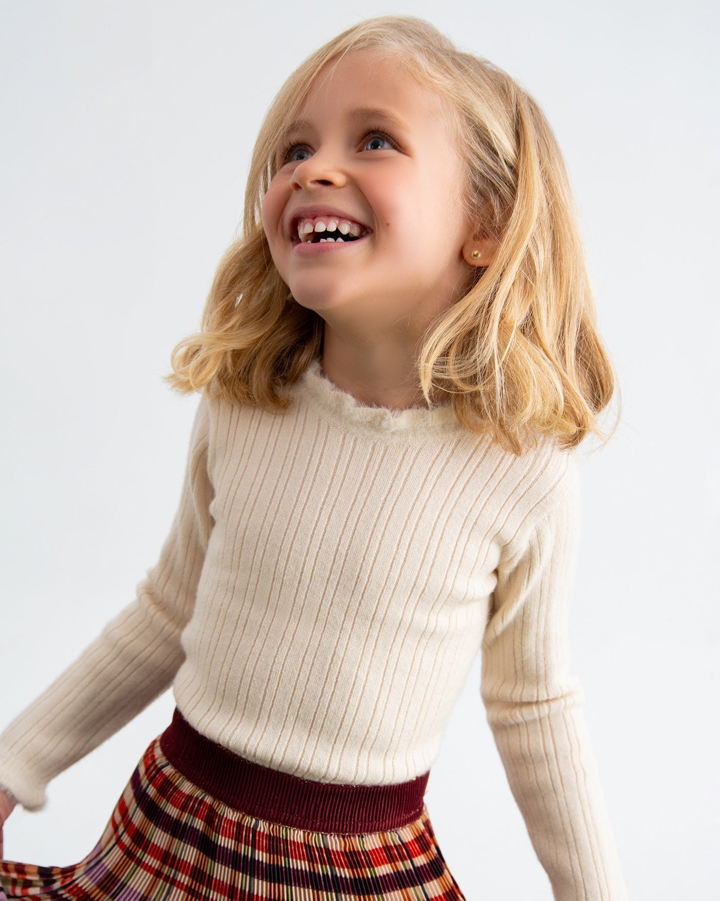 Abel & Lula Girls Knitted Turtleneck_ 5836 - NorthGirls