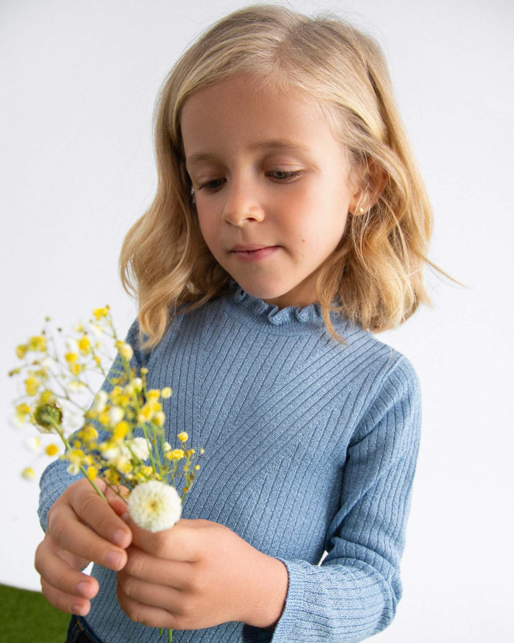 Abel & Lula Girls Knitted Turtleneck_ 5836 - NorthGirls