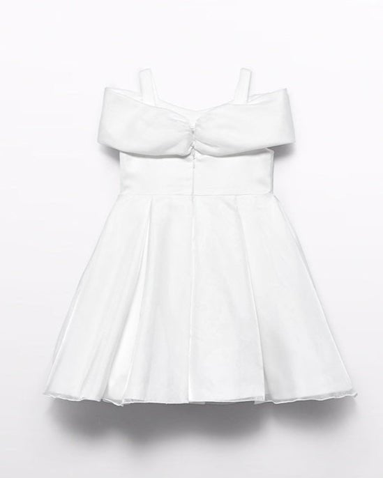 Abel & Lula Girls Organza Bow Dress_ 5031 - NorthGirls