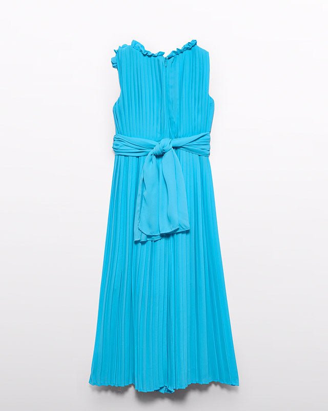 Abel & Lula Girls Pleated Crepe Jumpsuit_ 5223 - NorthGirls