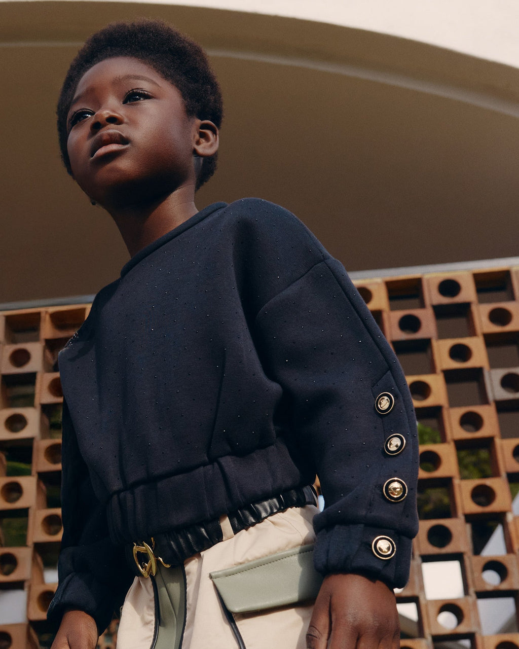 Abel & Lula Girls Rhinestone Pullover_ 5825 - NorthGirls