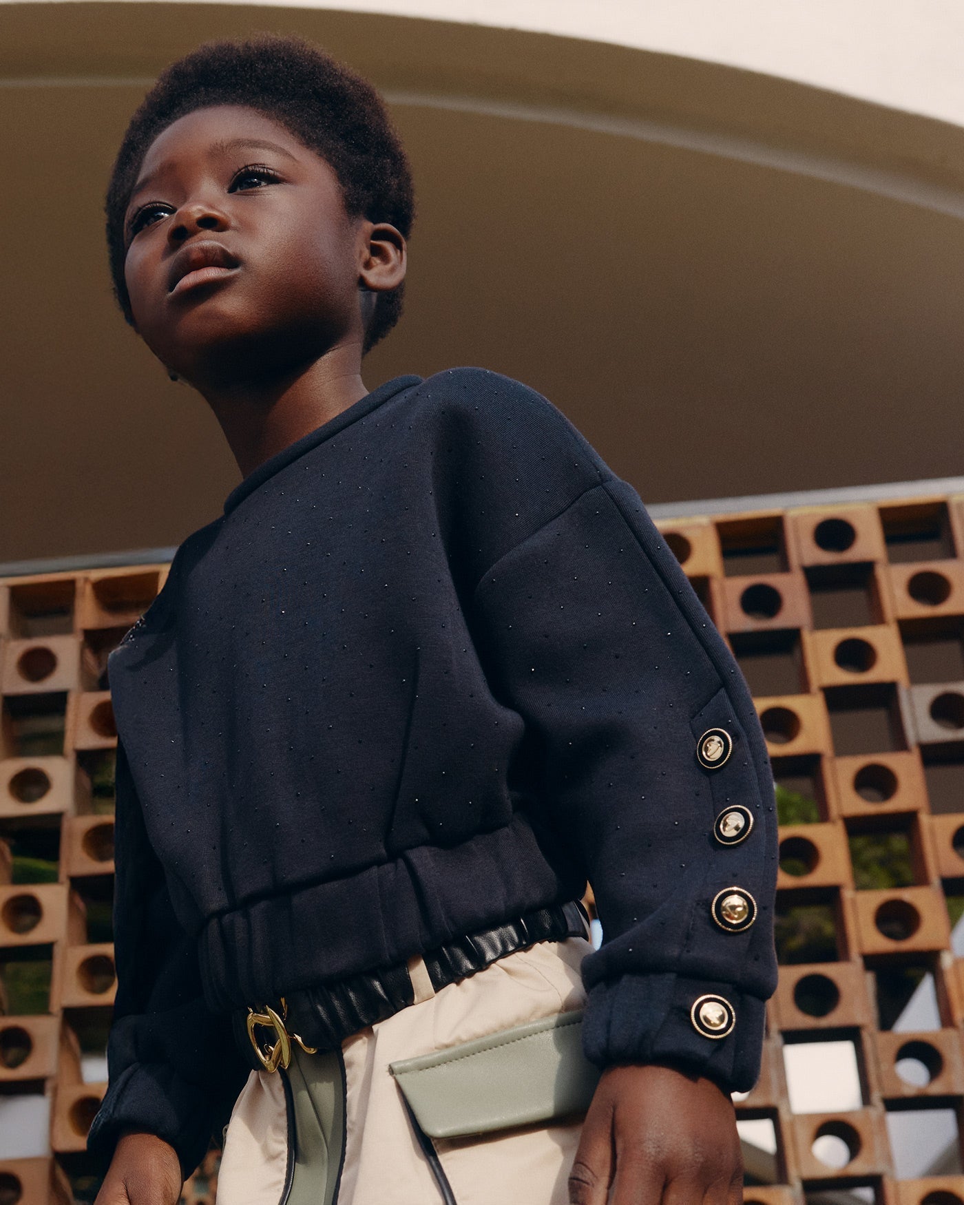 Abel & Lula Girls Rhinestone Pullover_ 5825 - NorthGirls