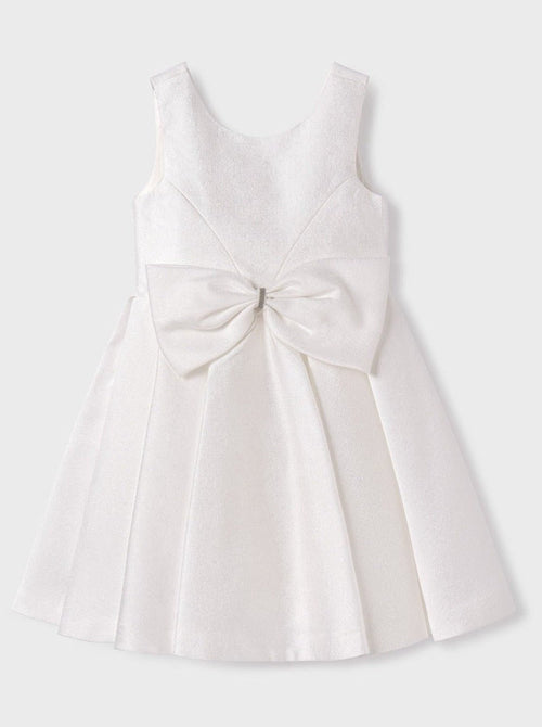 Abel & Lula White Satin Dress - NorthGirls