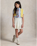 Ralph Lauren Girls Cotton White Sweater Skirt _ 313A11251003