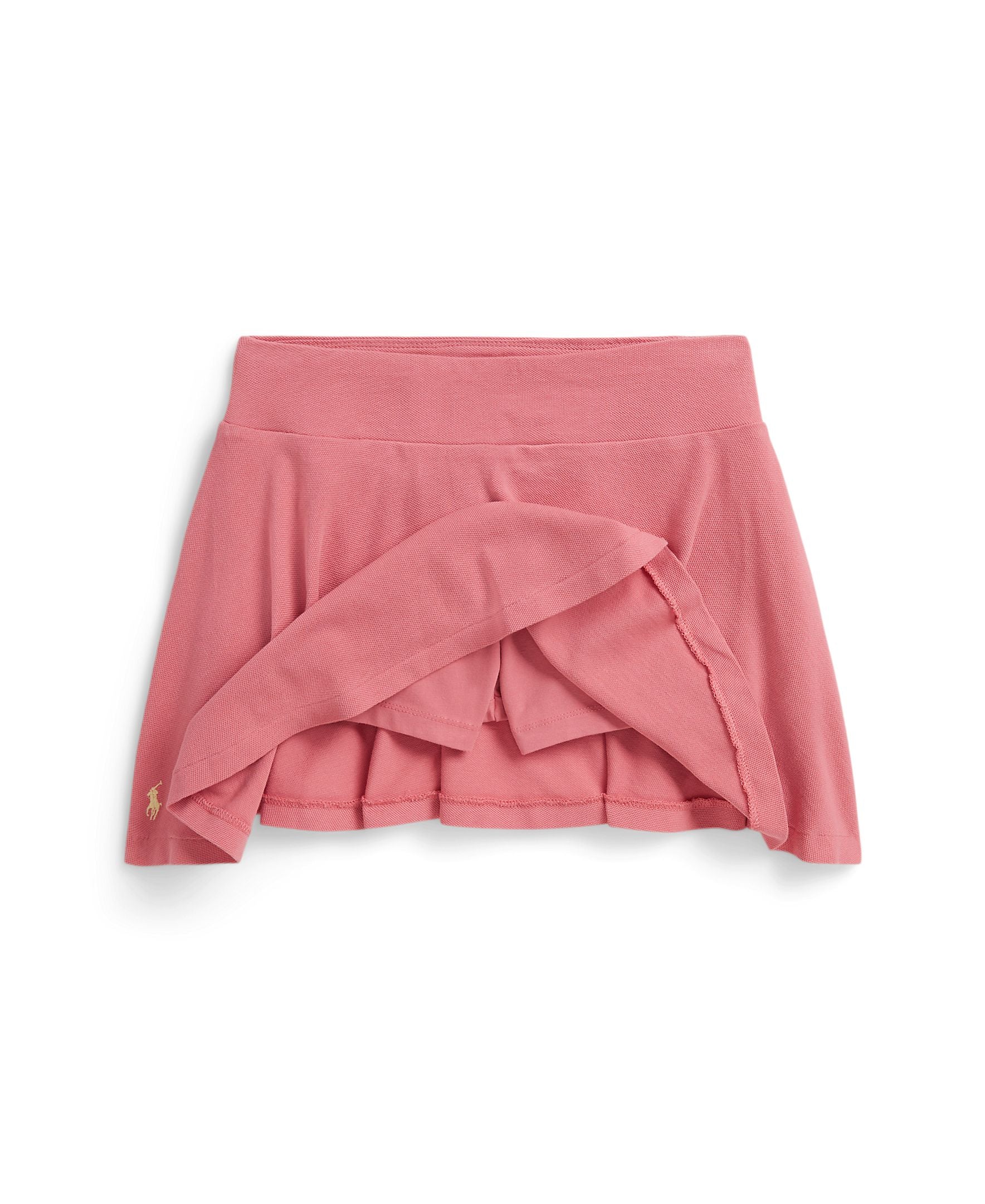 Ralph Lauren Girls Stretch Mesh Pink Tennis Skort