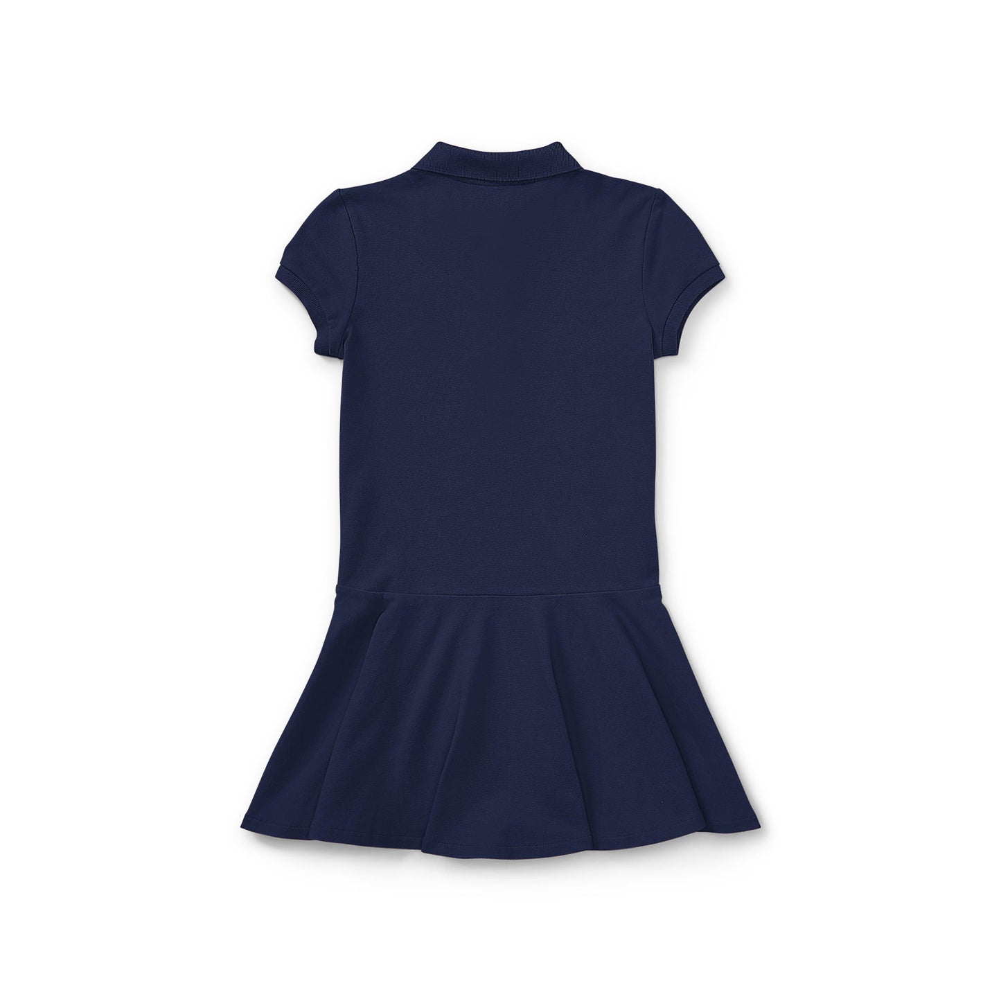 Ralph Lauren Girls Mesh Stretch Polo Dress