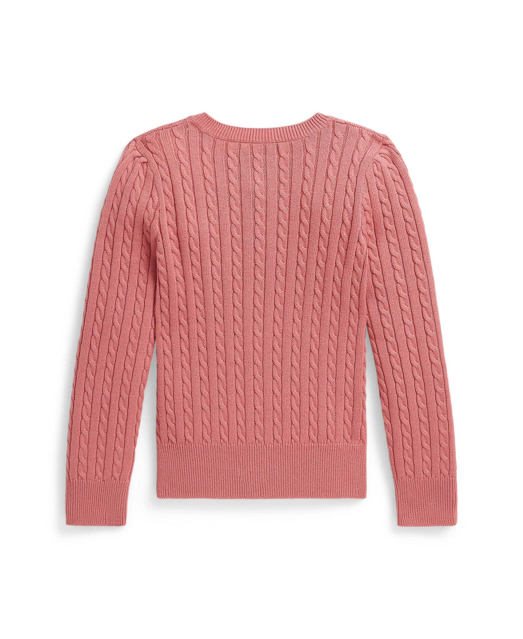 Ralph Lauren Mini Girls Cable Knit Cardigan