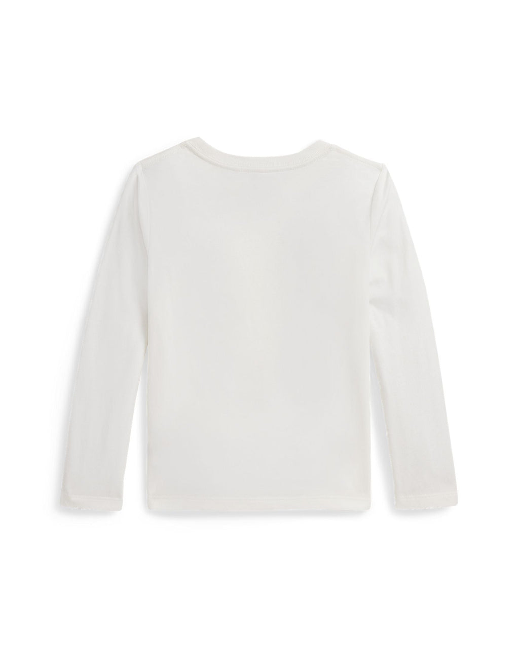 Ralph Lauren Mini Girls Polo Bear Cotton Long-Sleeve Tee