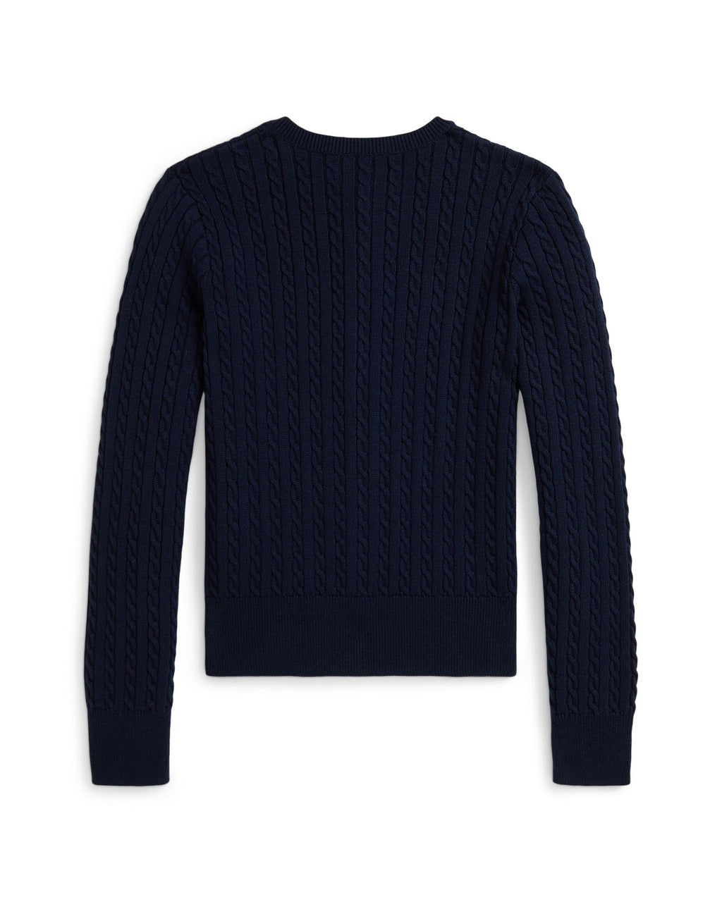 Ralph Lauren Girls Polo Bear Cable Cotton Cardigan