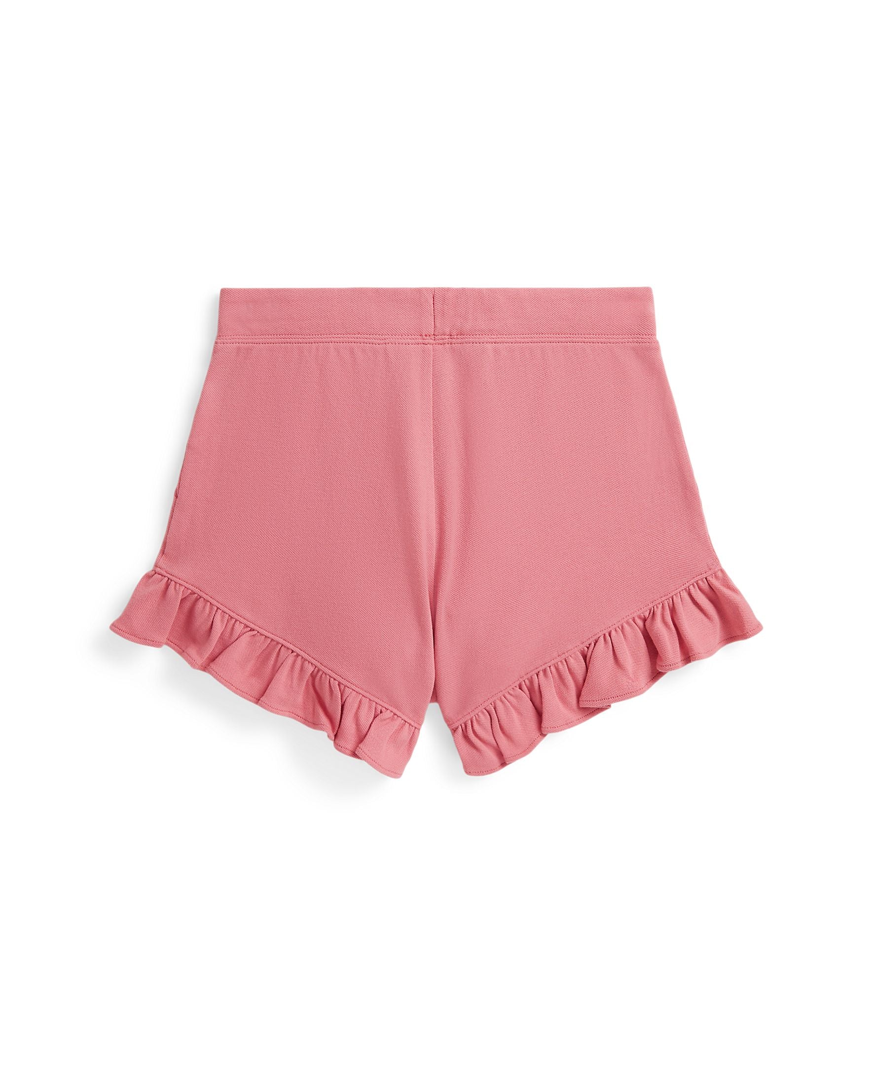 パンツ Ralph Lauren Pink Shorts Ralph Lauren Girls Stretch Mesh Ruffle Pink Short_ 313936253500
