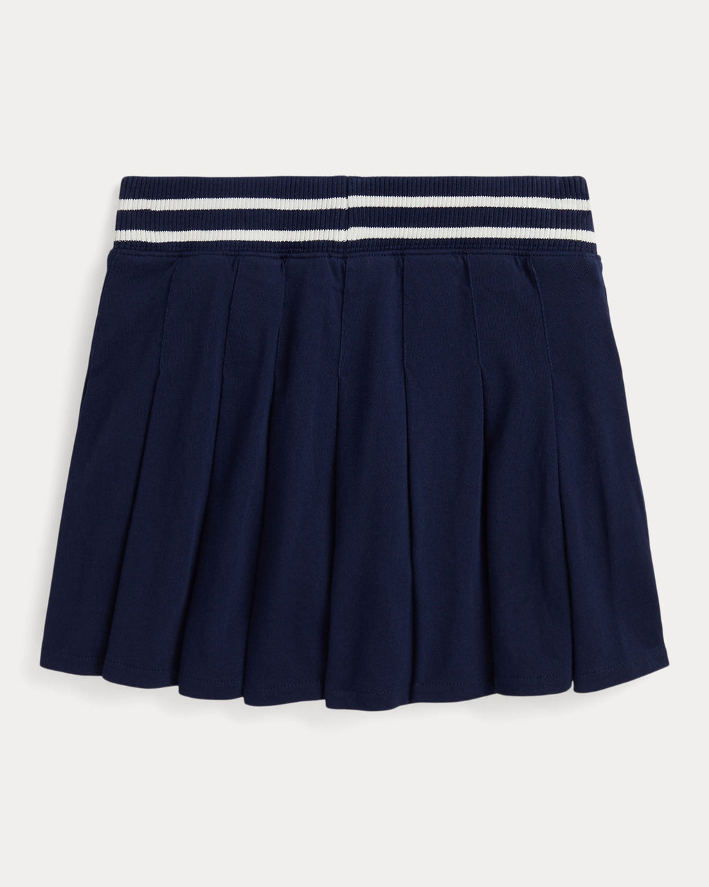 Ralph Lauren Girls Pleated Cotton Jersey Skort