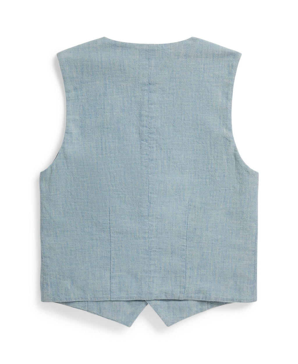 Ralph Lauren Girls Chambray Woven Blue Pullover_ 313A11800001