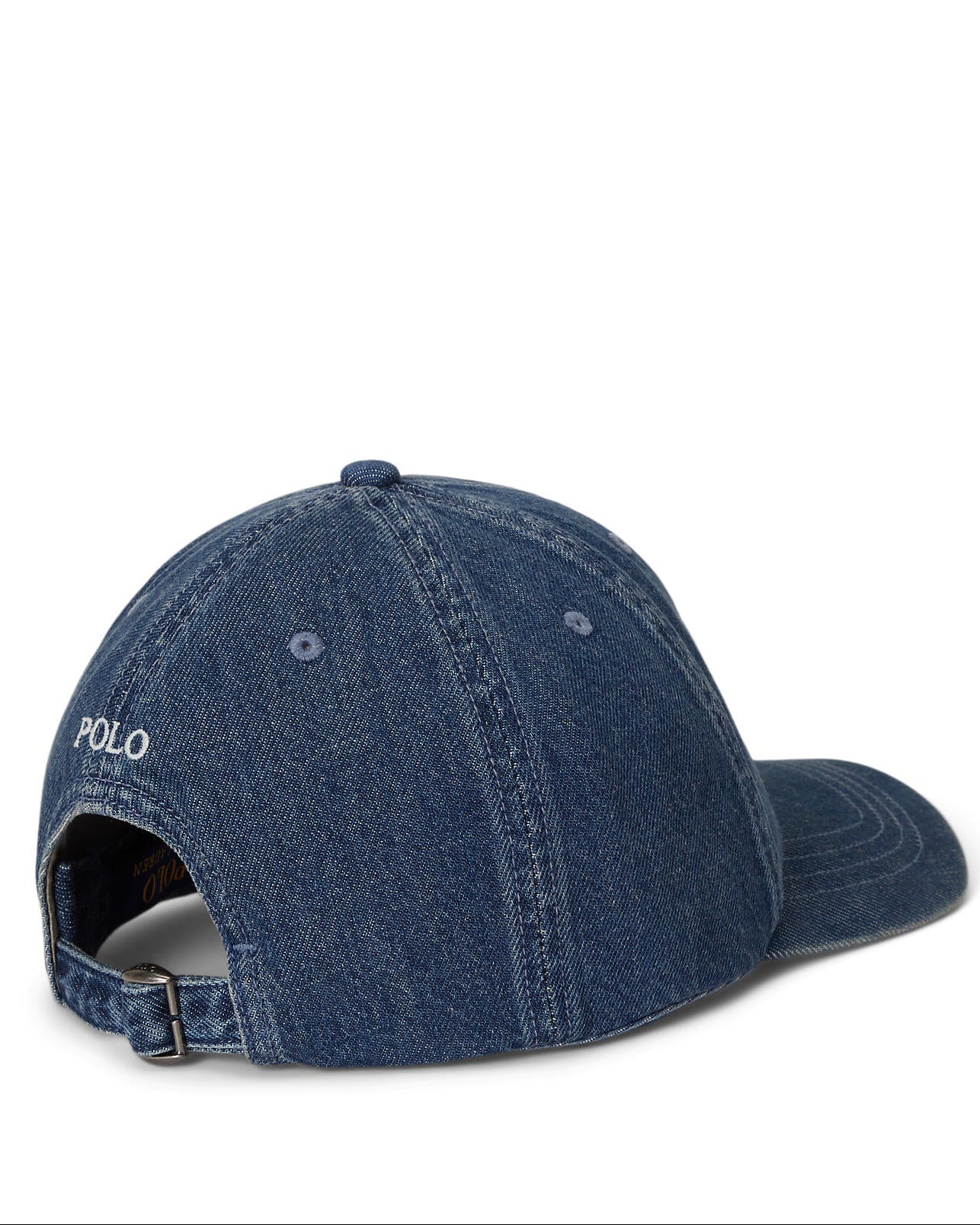 Ralph Lauren Girls Polo Bear Denim Hat