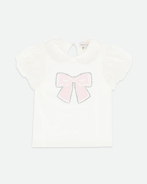 Angel Face Girls Mallory Bow Top _ SS25MALLORY - NorthGirls