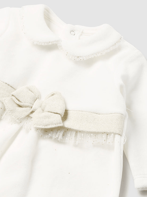 Baby Girl 2pc Onesie With Beret Set - NorthGirls