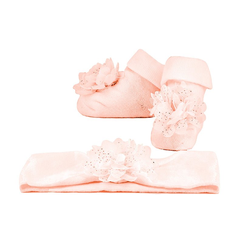 Baby Girl Headpiece and Sock Set - NorthGirls