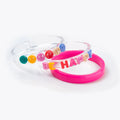 Lilies & Roses Be Happy Vibrant Bangle Set_ BR265-23J